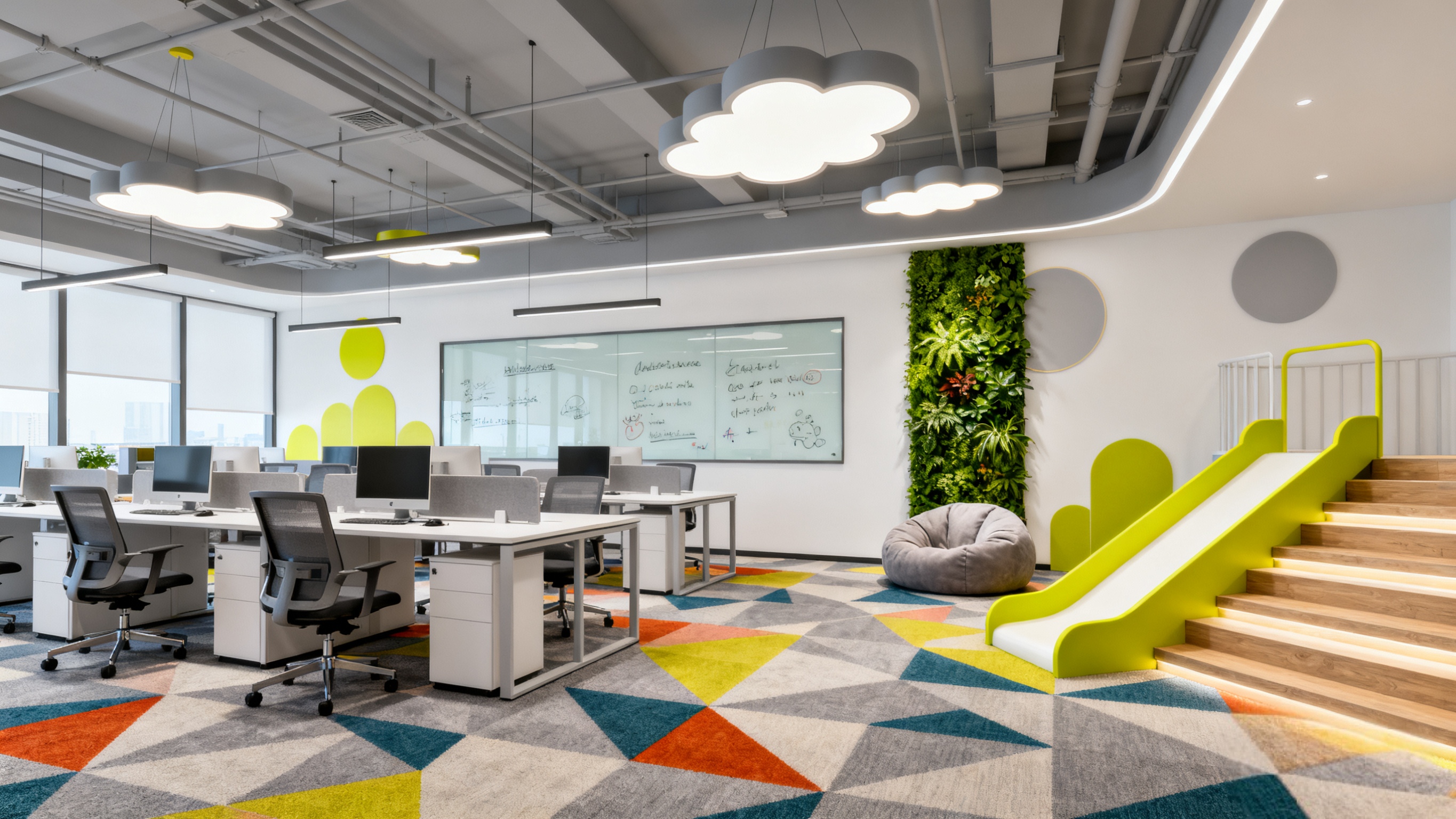 当办公室变成“灵感游乐场”，创意根本停不下来